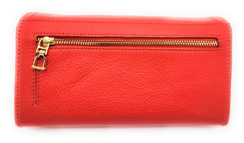 SADDLER BONNIE Real Leather Designer RFID Multi-section Purse  | Gift Boxed