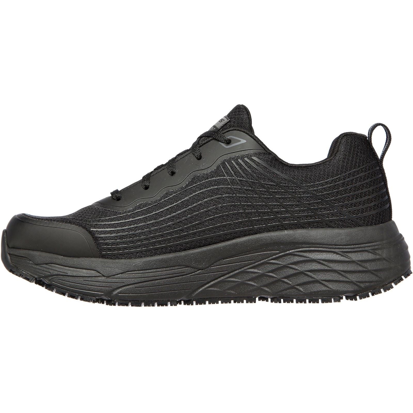 Skechers (200021EC) Mens Occupational Footwear Skechers Work Relaxed Fit Black 8 to 12