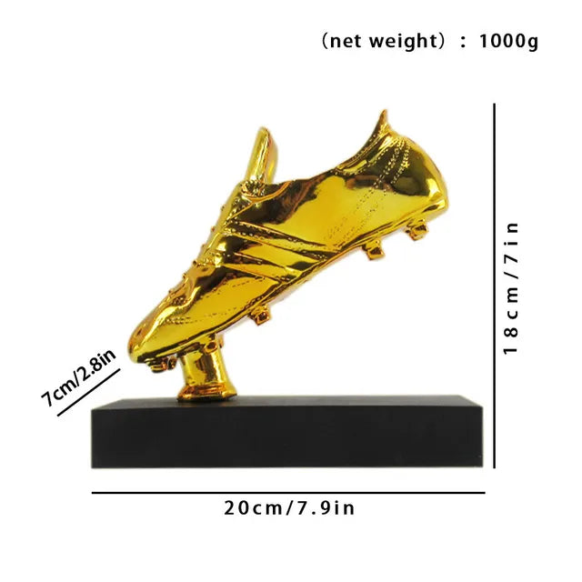 Golden Boot Trophy Football World Cup Fan Souvenir Shooter Goalkeeper Games Award Prize Decoration Crafts Ornaments