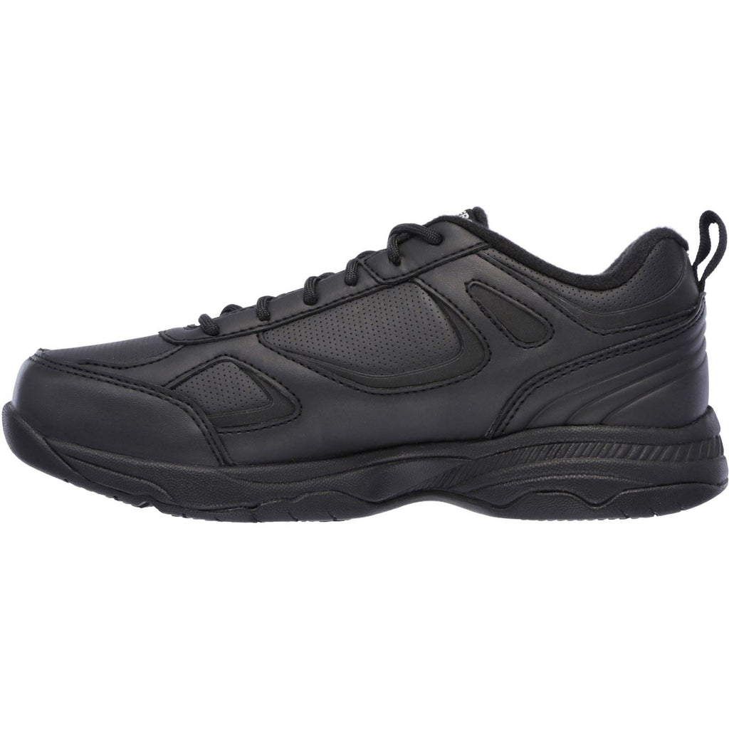 Skechers (GAR77200) Women's Work Relaxed Fit: Dighton - Bricelyn SR Safety Shoe in Black 3 to 9