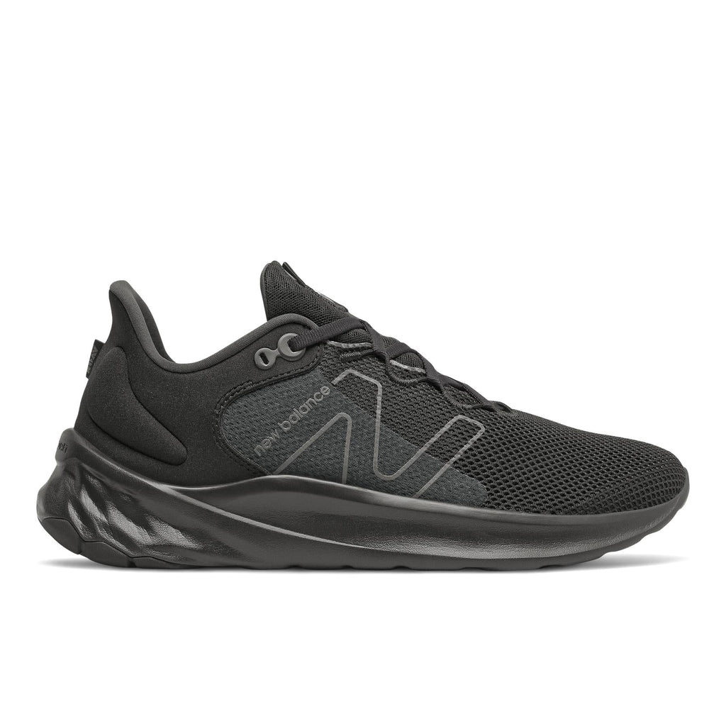 New Balance Men's Fresh Foam Roav v2 Sneaker Medium Fit Shoes in Black in size UK3.5 to UK19.5
