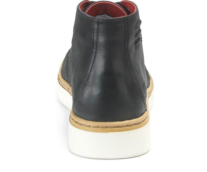 CAT Mens Wide Fit Sixpoint Smart high Collar Sneaker in Black