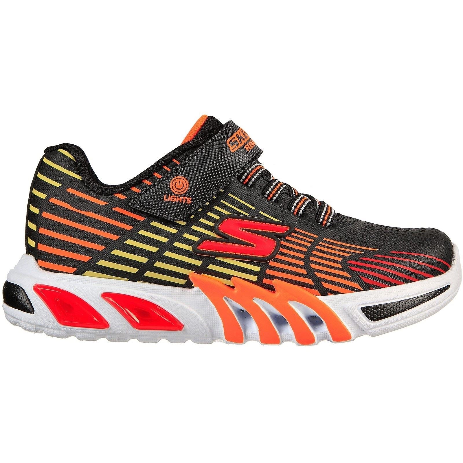 Skechers (GAR400135N) Childrens Sports Flex-Glow Elite in UK 4 to 9