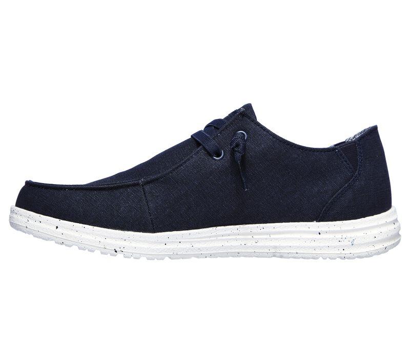 Skechers (210101) Men's Relaxed Fit: Melson - Chad Canvas Shoes in 2 Colours 8 to 15