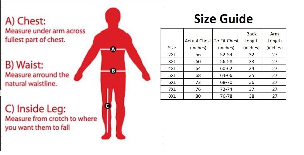 Espionage Men's Big Size Pure Cotton Long Sleeve Grandad Tee Shirts (310) 2XL-8XL, 3 Colours