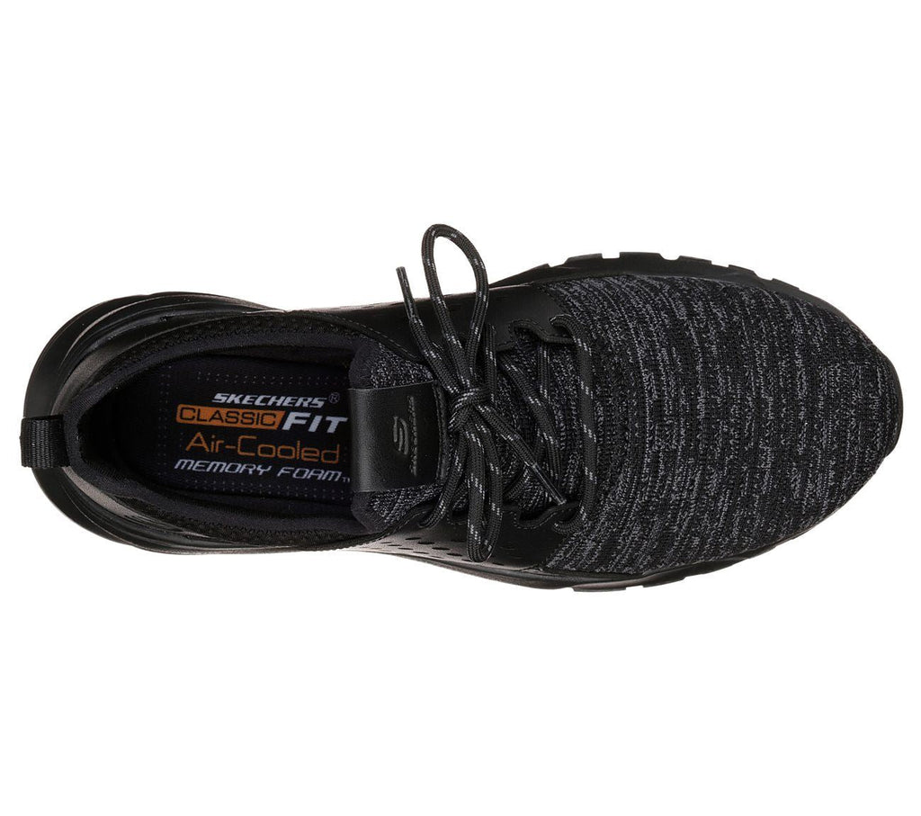 SKECHERS Men's Relven - Velton Shoes in Black