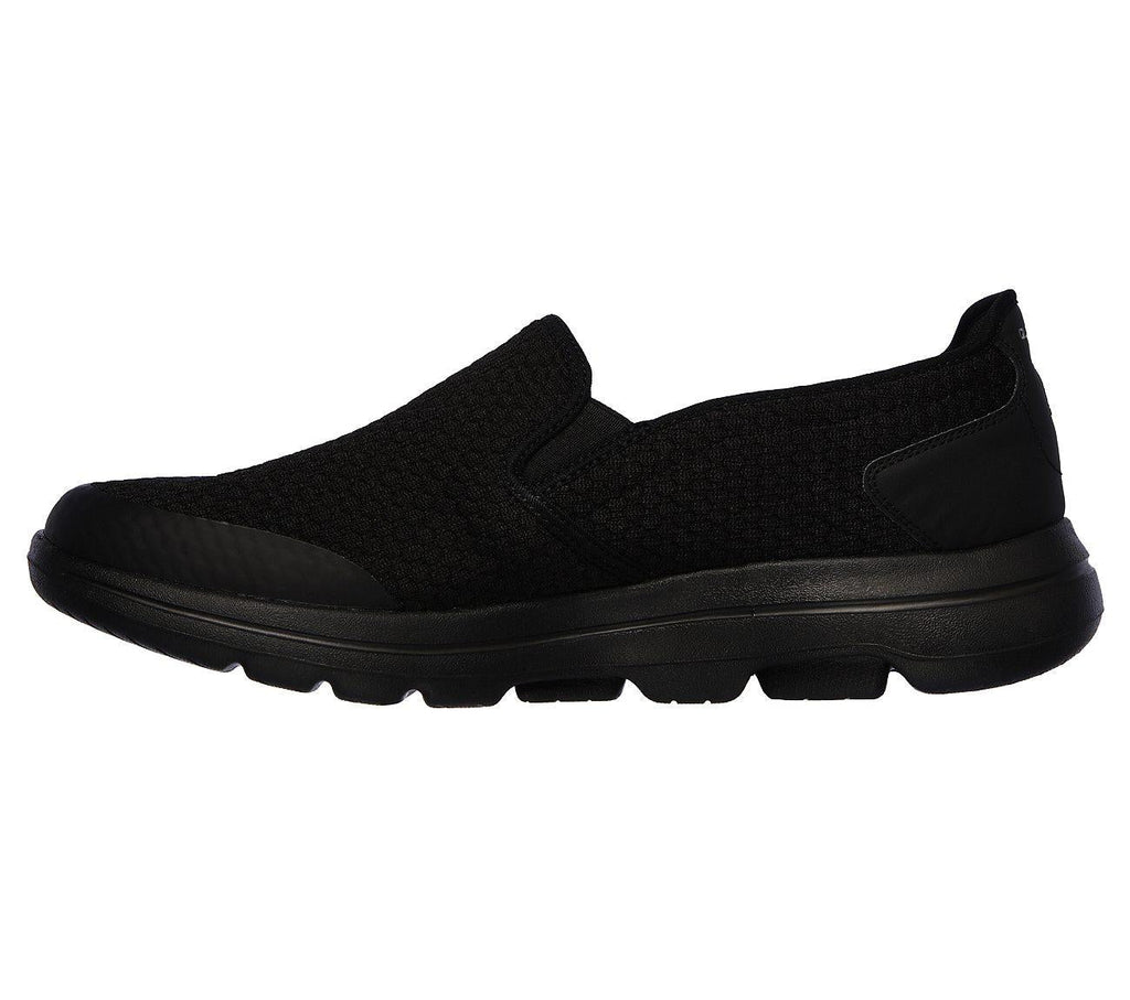 SKECHERS Men's Extra Wide Fit GOwalk 5 Apprize Ultra GO Max Running/Walking Shoes in Black