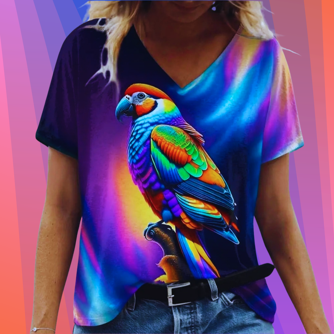 3D Animal Print T-Shirt Collection