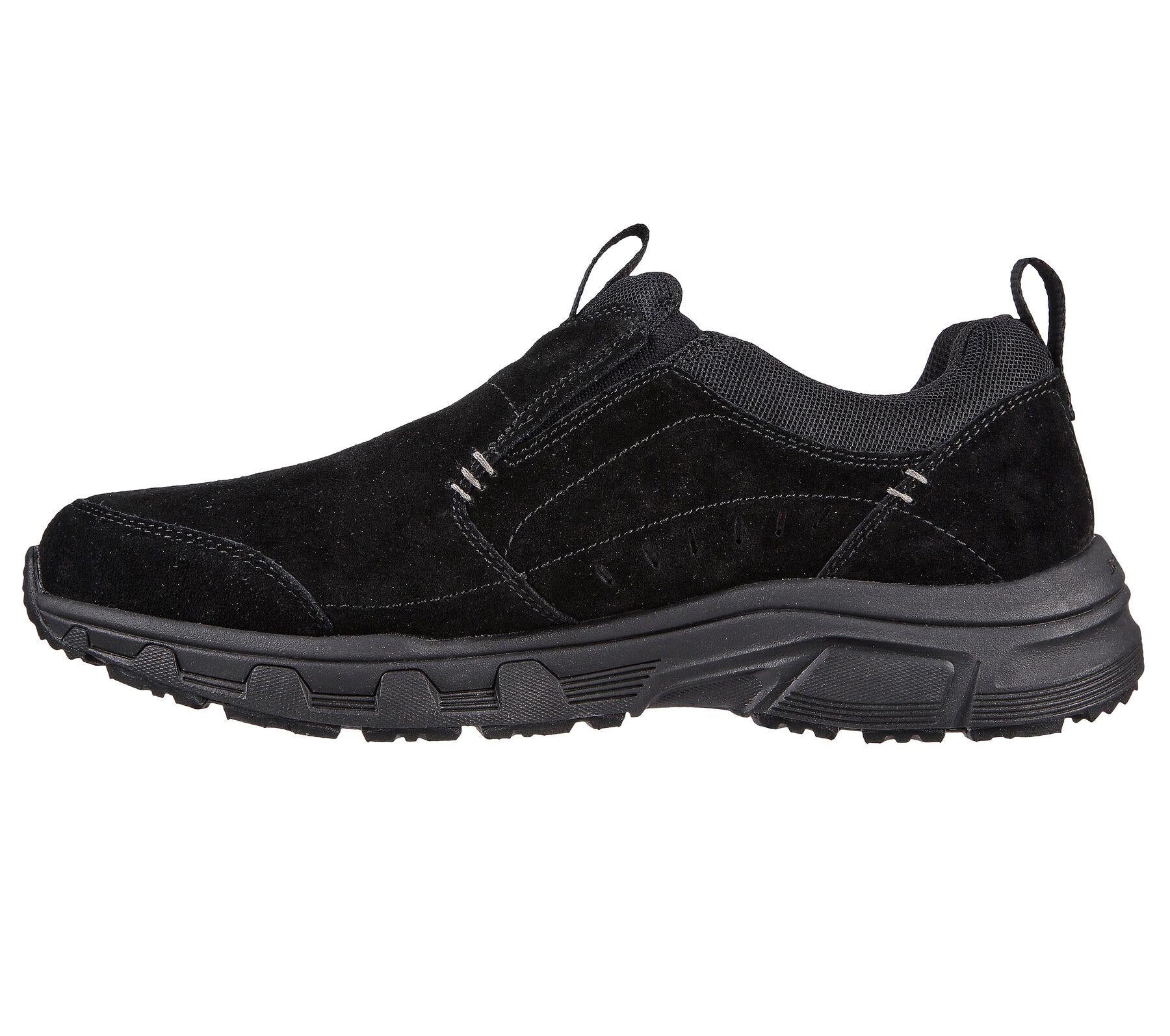 Skechers Men's Oak Canyon Sneaker Shoes in Black in Size UK6 to UK13