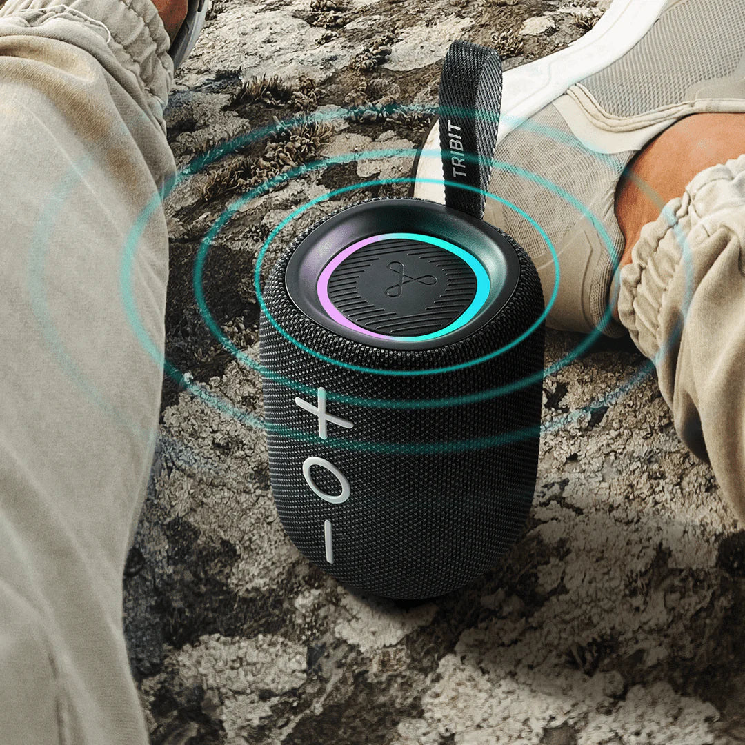 Tribit StormBox Mini Portable Bluetooth Speaker, 12H Playtime, IPX7 Waterproof