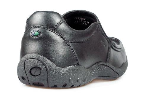 POD TOBY BLACK SLIP ON SHOES