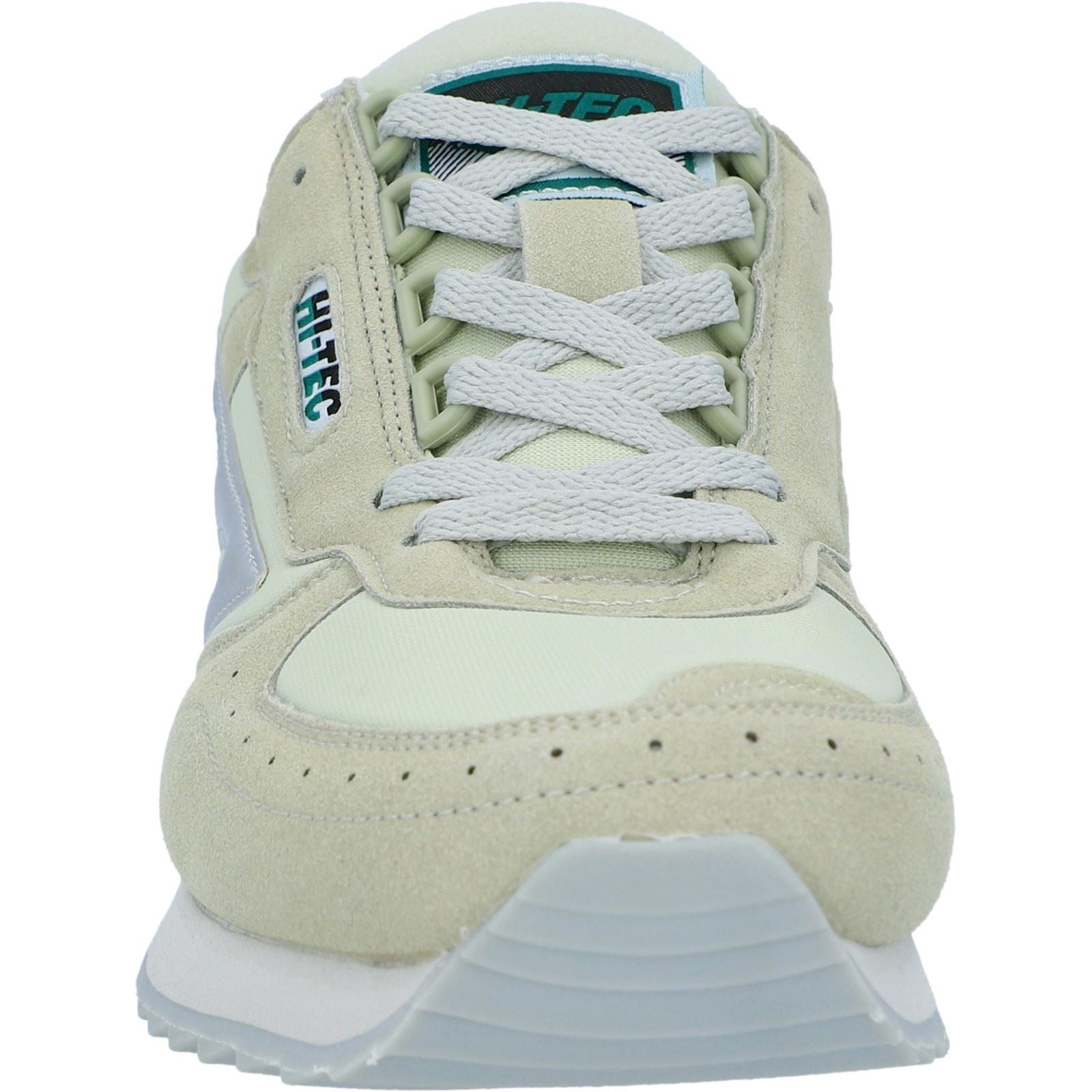 Hi-Tec Men's Silver Shadow OG Trainer in Silver/Grey/Green 7 to 13