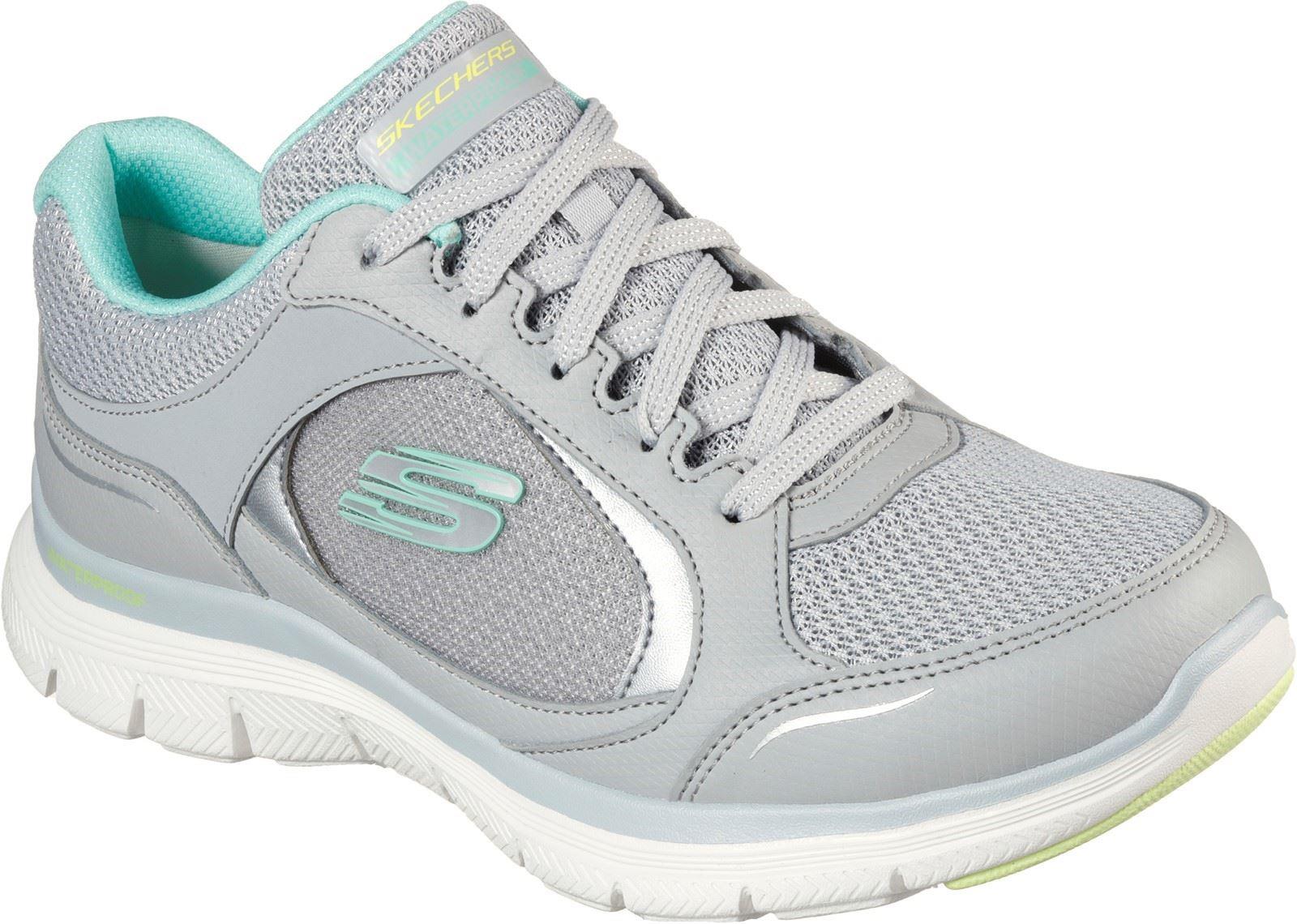 Skechers (GAR149299) Ladies Sports Flex Appeal 4.0 True Clarity in UK 3 to 8