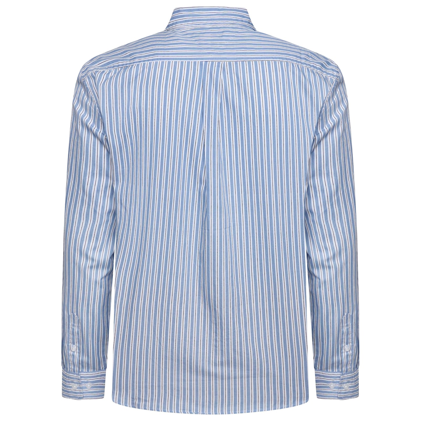 Tommy Hilfiger Men's Striped Fitted Shirt | Dark Blue & Light Blue