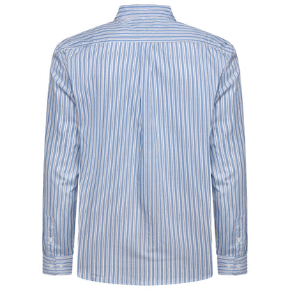 Tommy Hilfiger Men's Striped Fitted Shirt | Dark Blue & Light Blue
