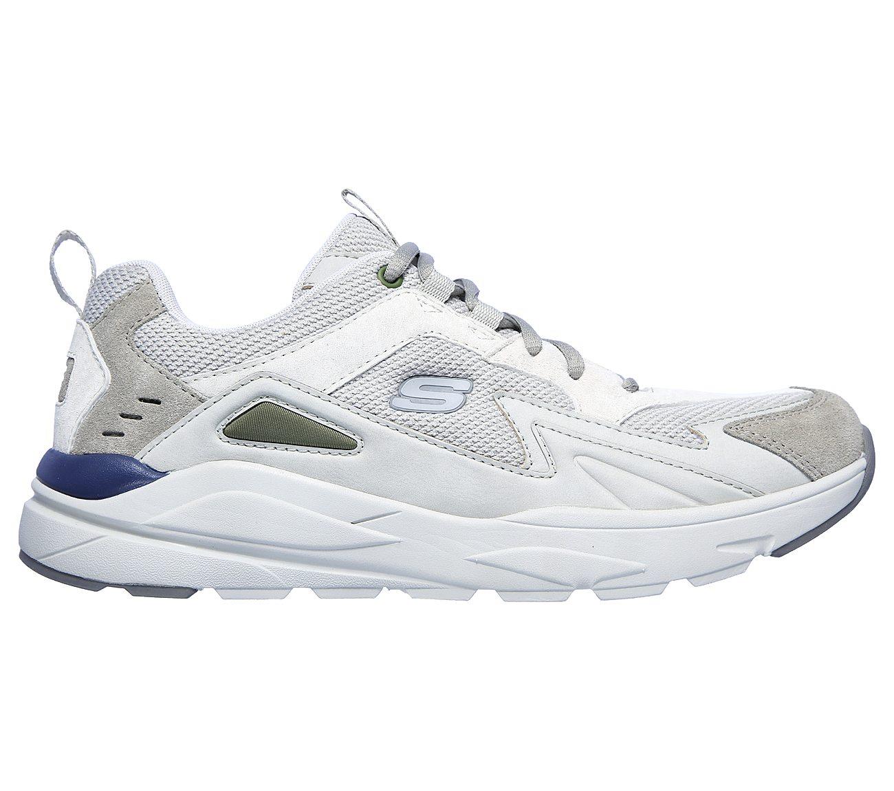 SKECHERS Men's Relaxed Fit: Verrado - Randen Sporty Sneakers in Light Grey