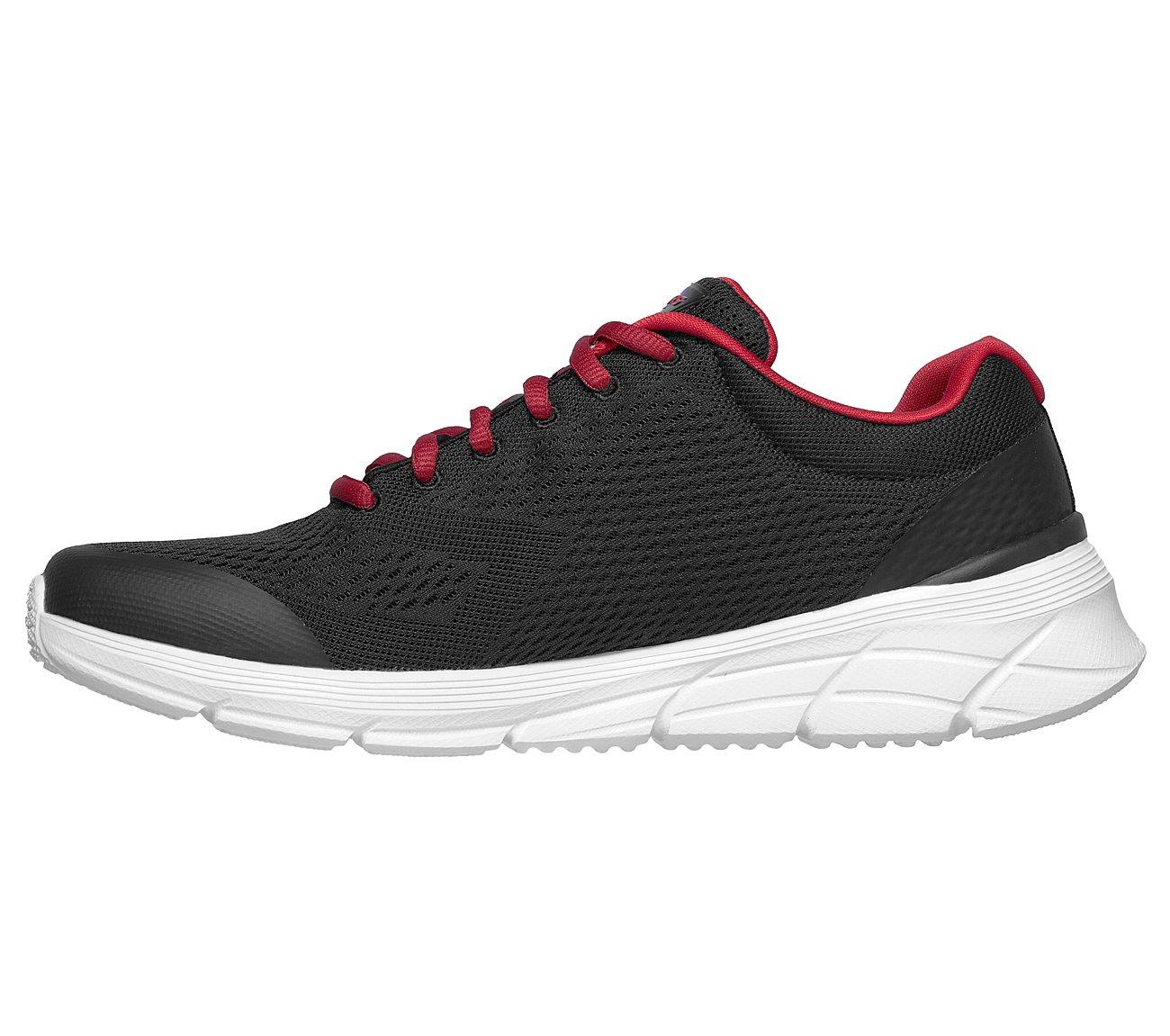 SKECHERS Men's Relaxed Fit Equalizer 4.0 - Generation shoes in Black/Red