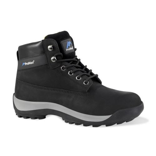 Rock Fall ProMan PM36 Jupiter Lightweight Safety Boot in 6 to 13, Black