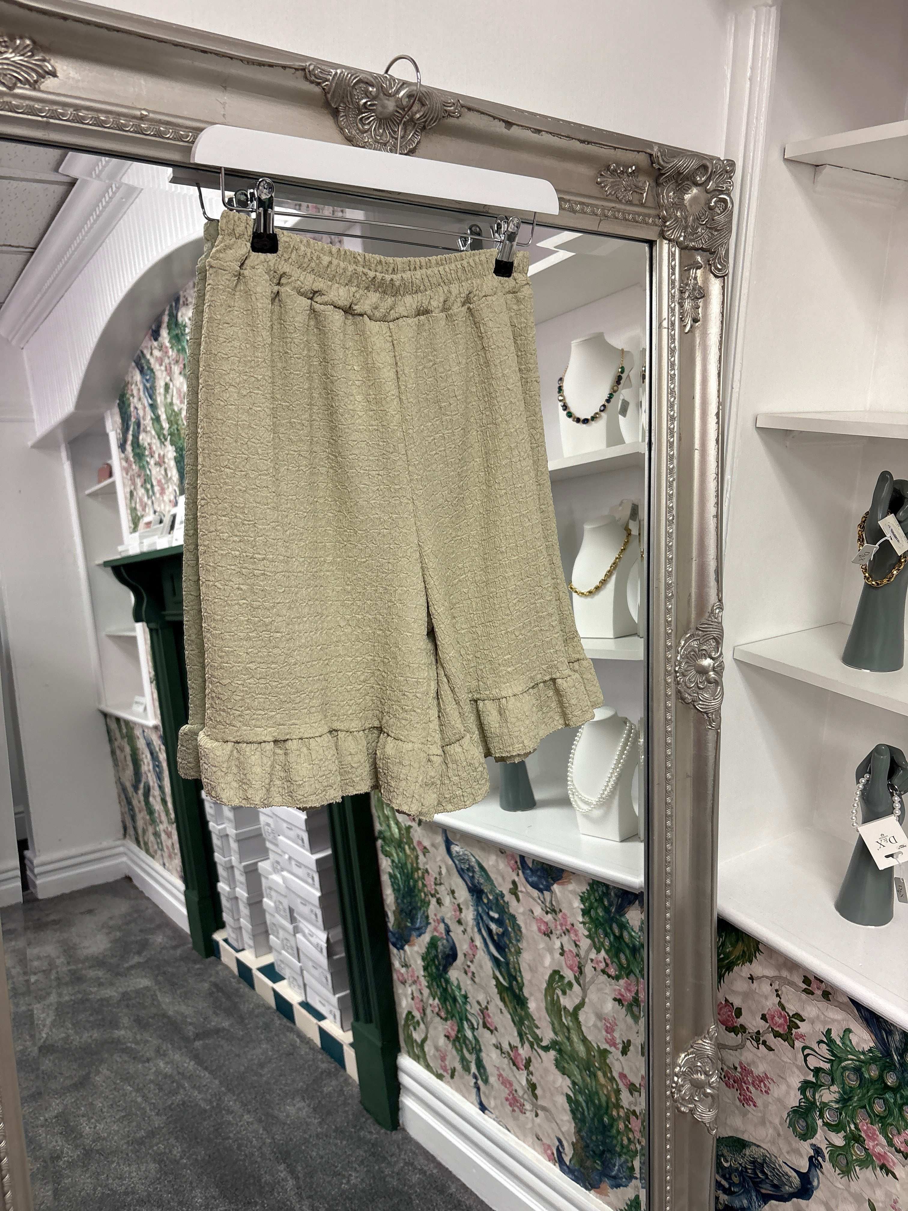 Frill Hem Summer Shorts – One Size Fits 8-16