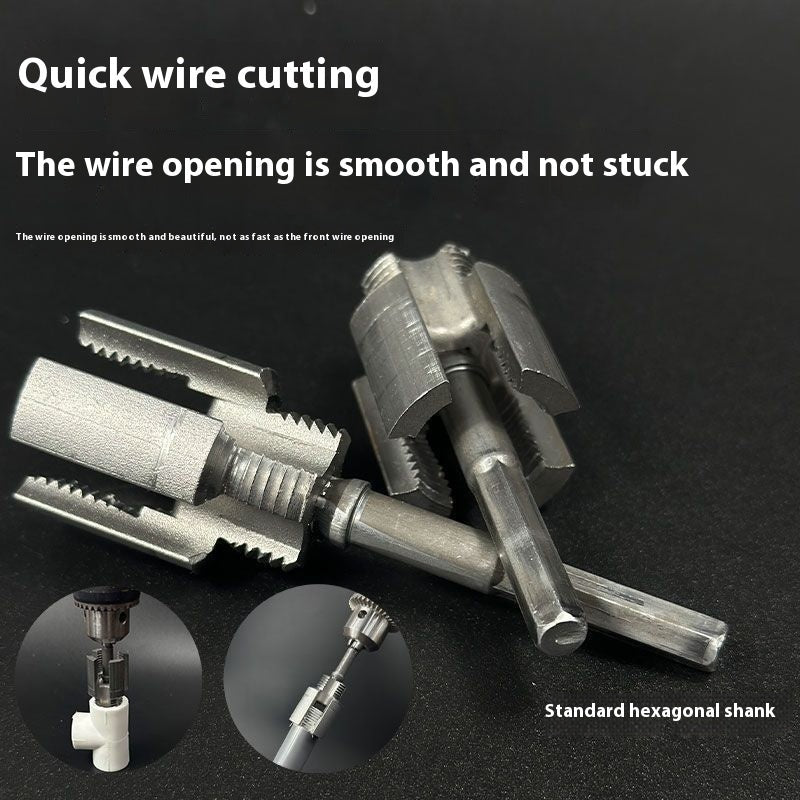 Integrated Internal And External Wire Opener For Water Pipes