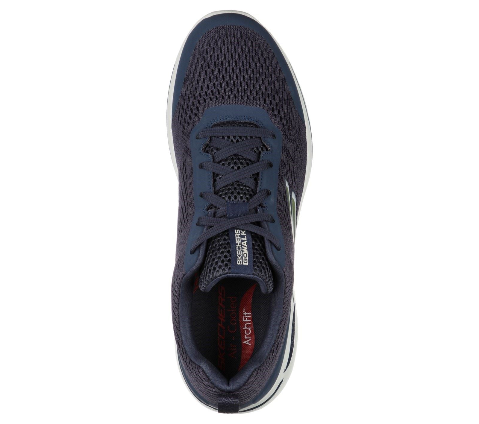 Skechers Go Walk Arch Fit Idyllic Sports Shoes Mens Sports in  Navy Gold