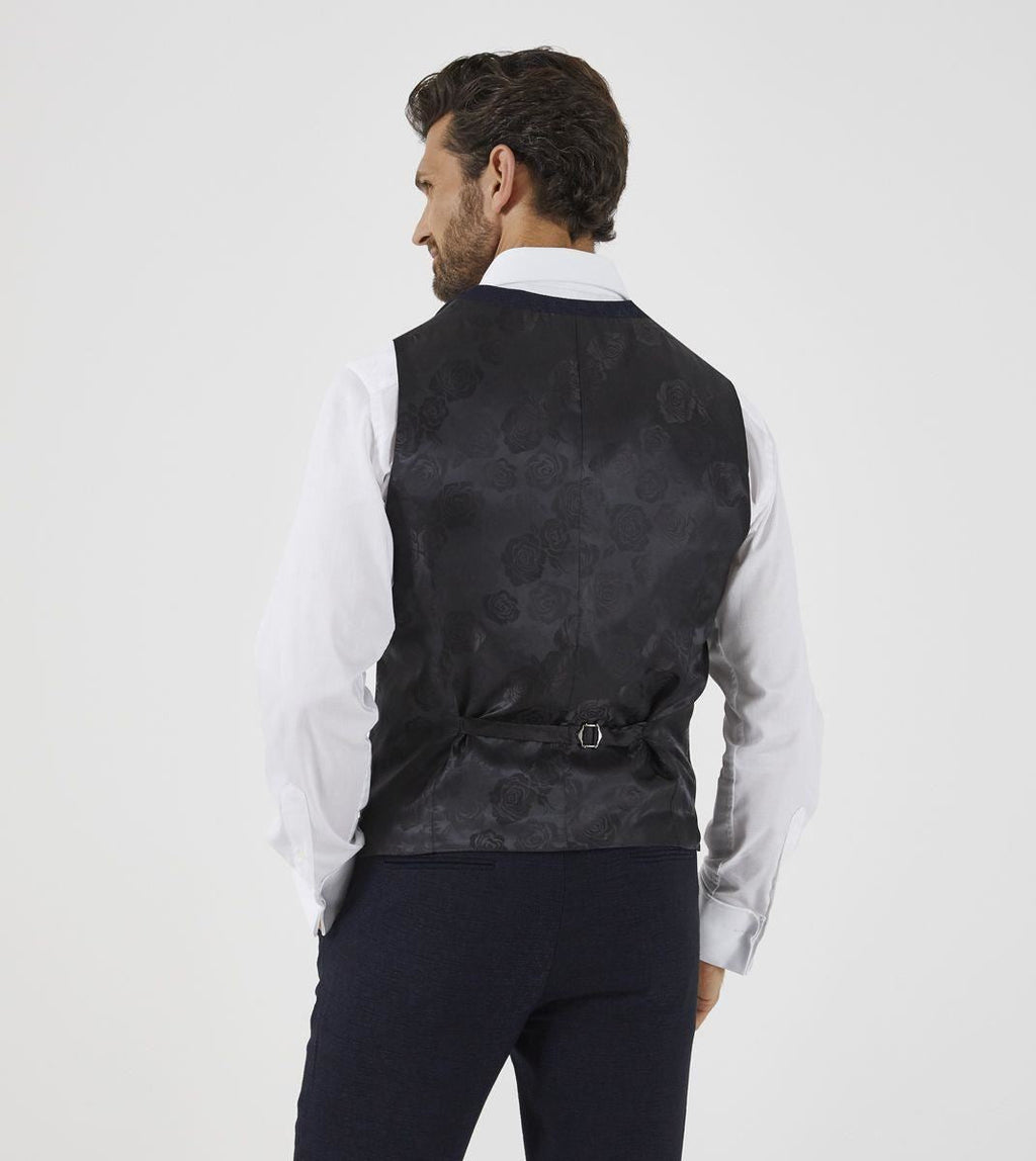 Skopes Men's Elbridge Dinner Waist Coat in Blue 34 to 62 Regular