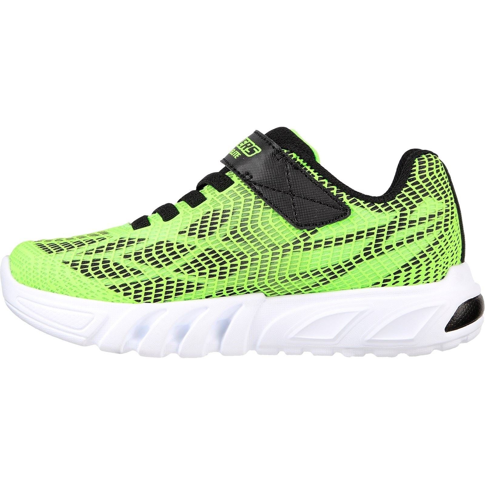 Skechers (GAR400137L) Childrens Sports Flex-Glow Elite Vorlo Shoes in UK 1.5 to 13.5