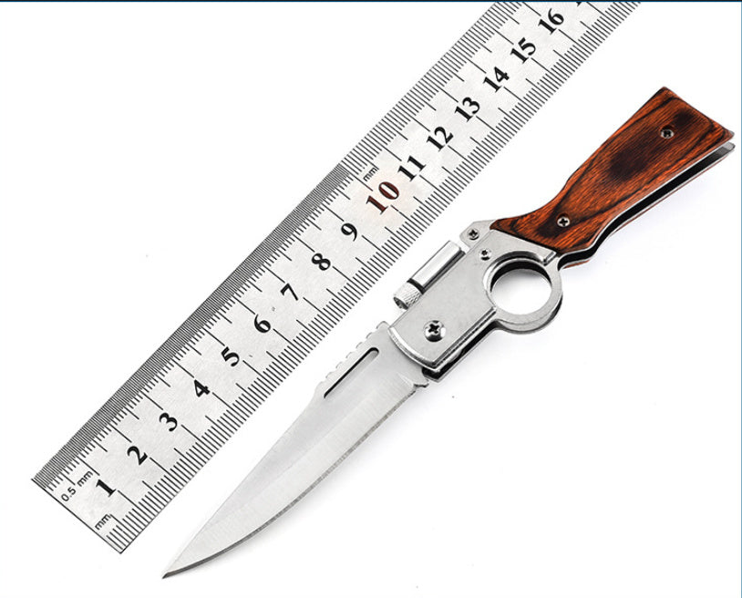 Folding Multifunctional Outdoor Multi-stainless Steel A Self-defense Tactical Knife