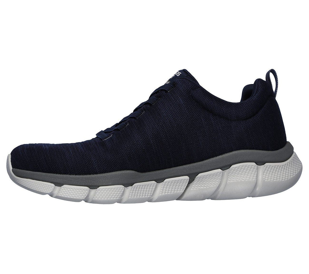SKECHERS Men's Relaxed Fit Skech-Flex 3.0 Strongkeep Athletic Training Sneaker in Navy/Grey