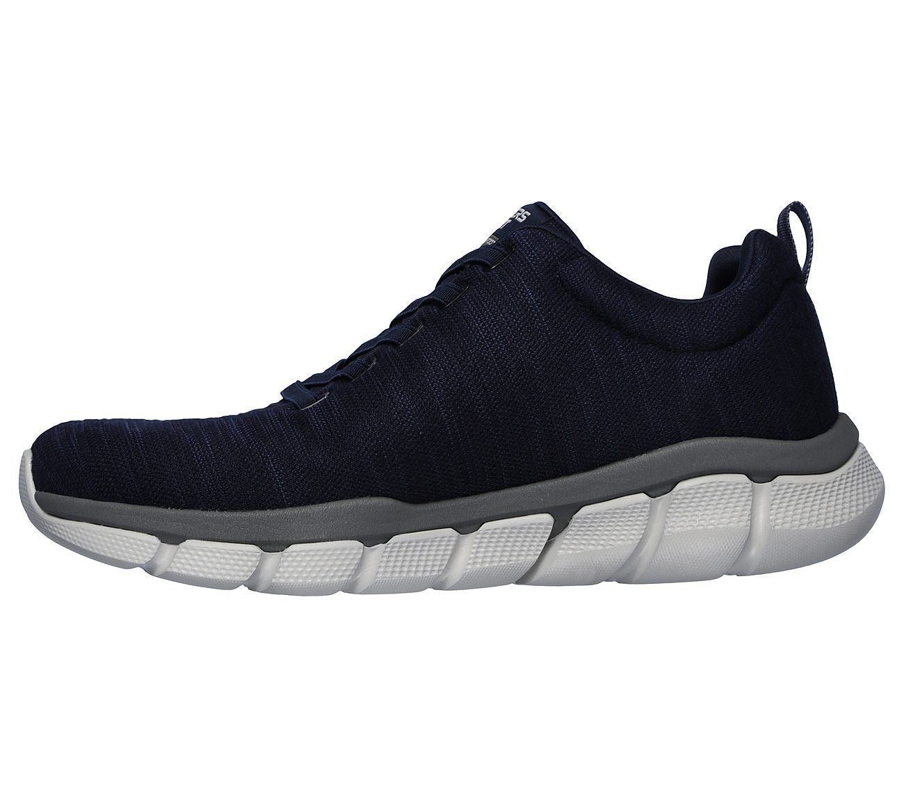 SKECHERS Men's Relaxed Fit Skech-Flex 3.0 Strongkeep Athletic Training Sneaker in Navy/Grey