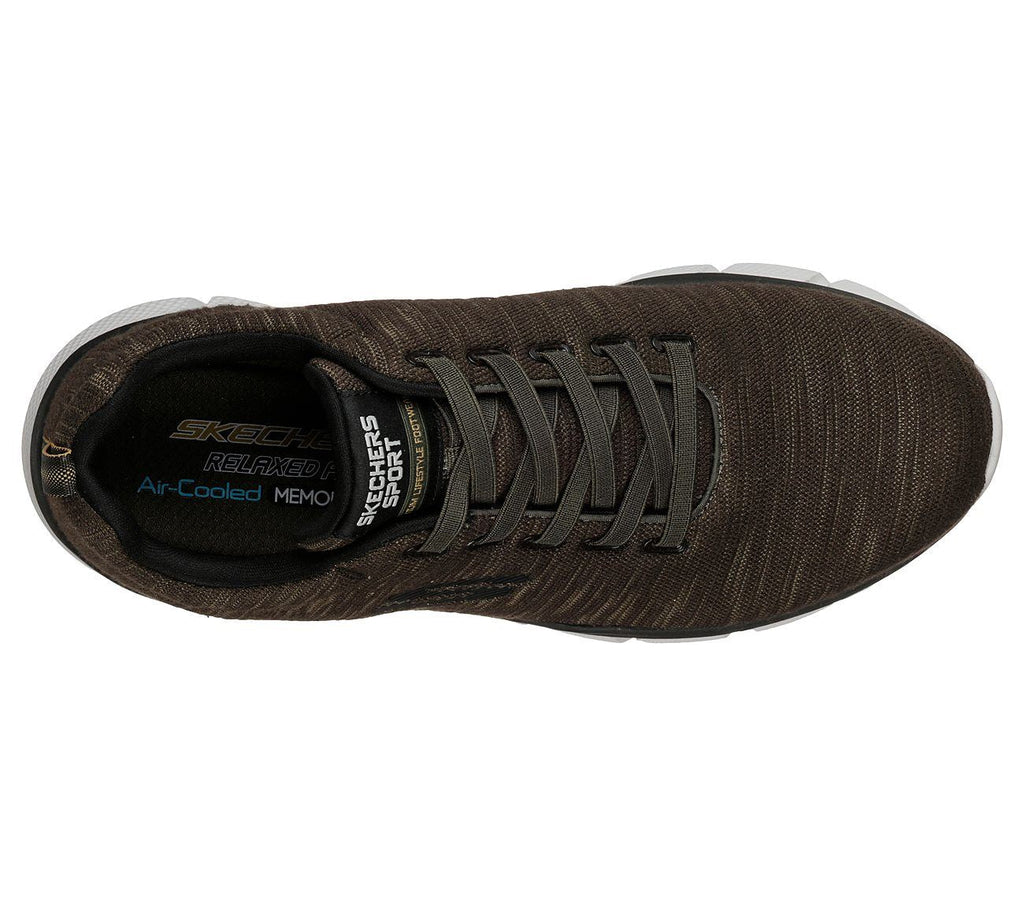 SKECHERS Men's Relaxed Fit Skech-Flex 3.0 Strongkeep Athletic Training Sneaker in Olive