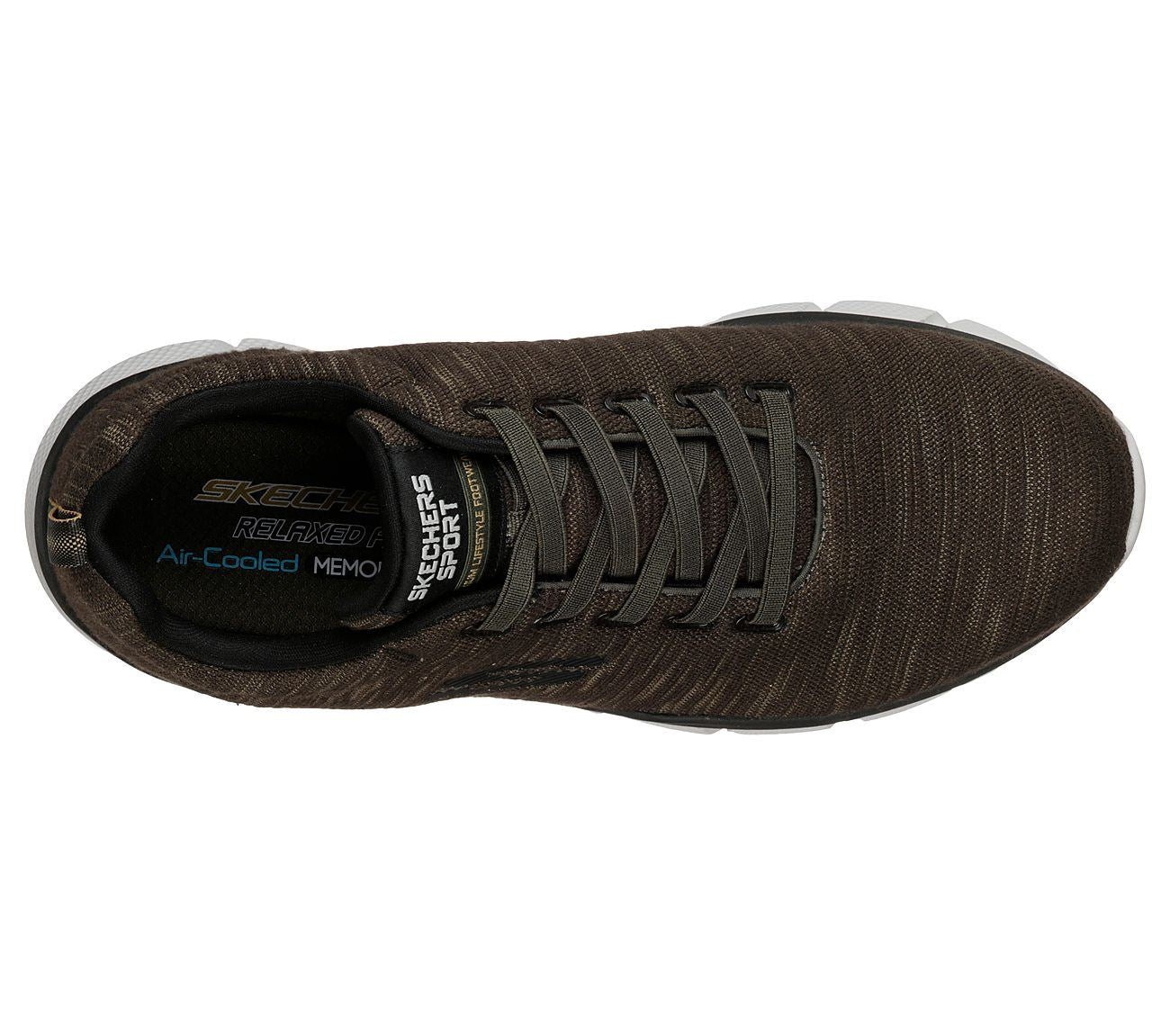 SKECHERS Men's Relaxed Fit Skech-Flex 3.0 Strongkeep Athletic Training Sneaker in Olive