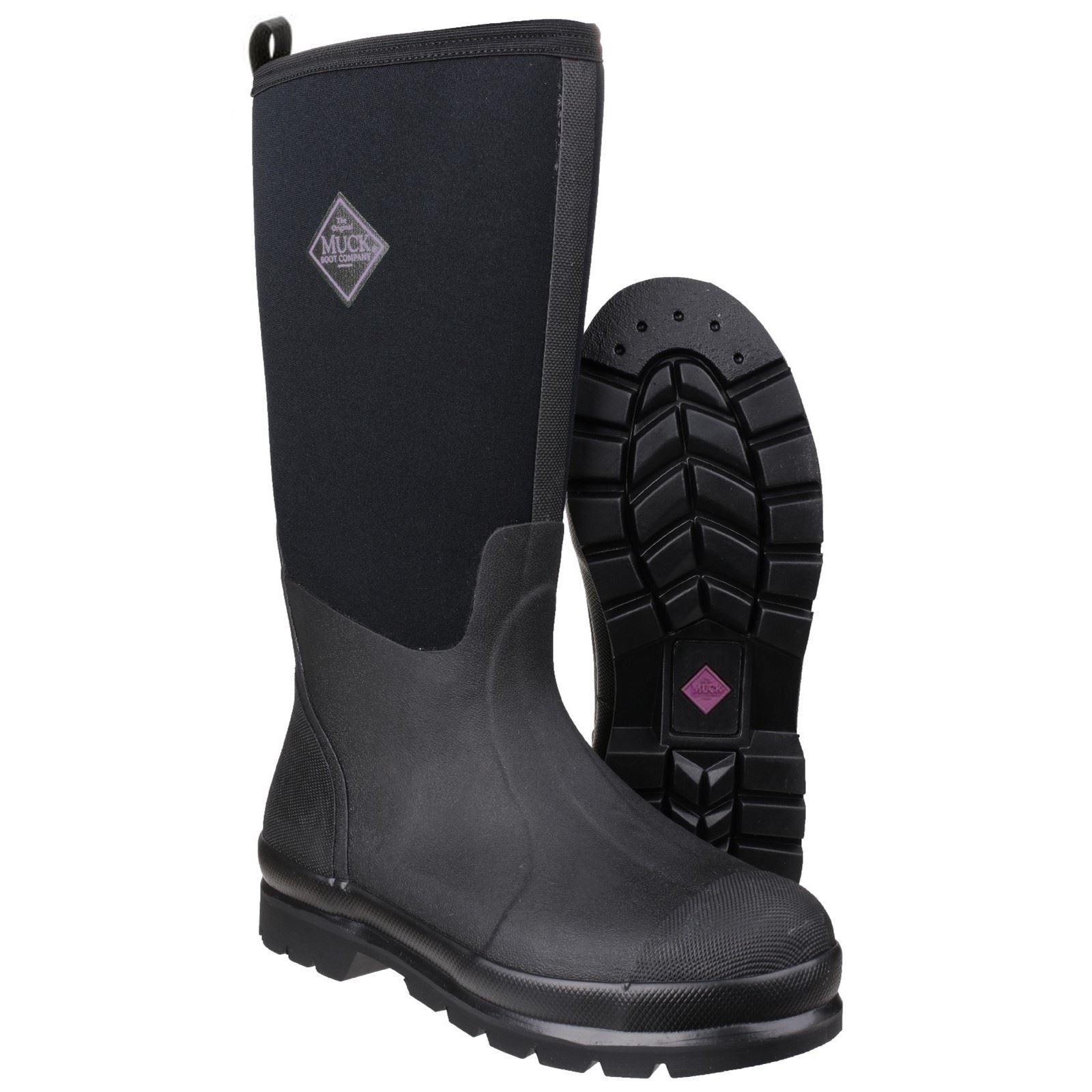 Muck Boots Women's Chore Classic Tall Boot in Black 3 to 9