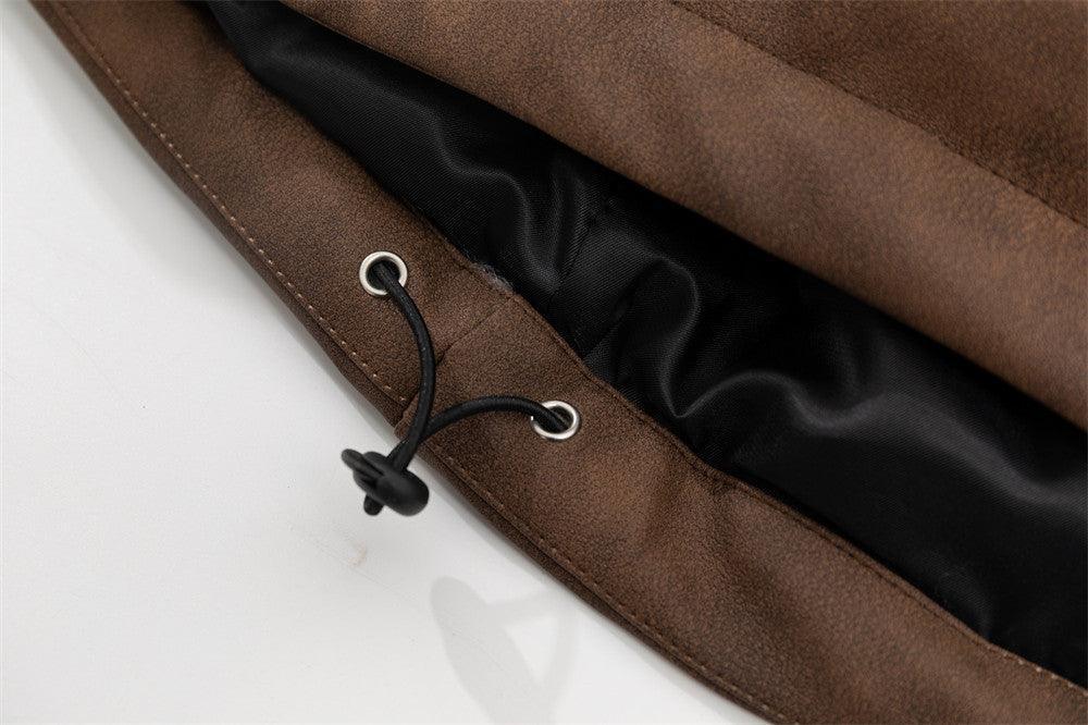 Men's Embroidered Jacket Letter Cotton-Padded