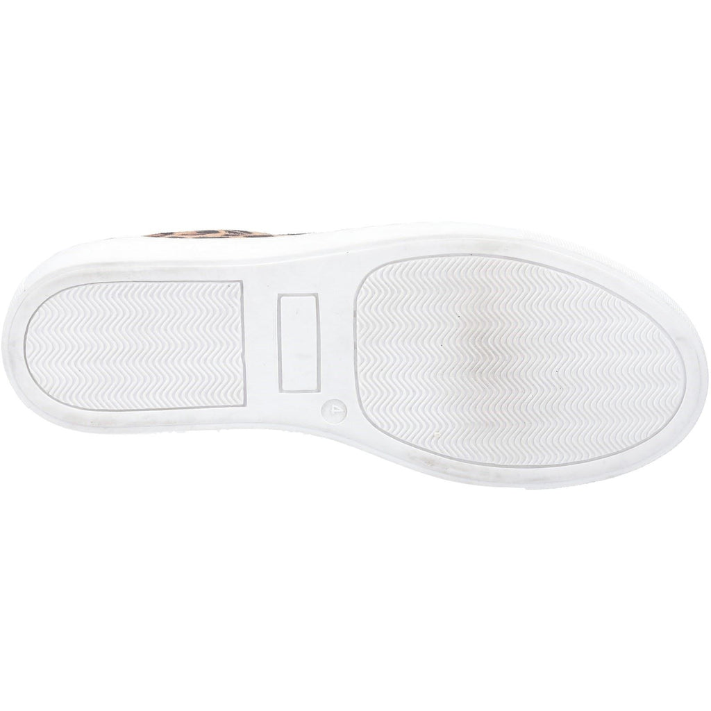 Hush Puppies Tessa Laces Ladies Shoes in Leopard