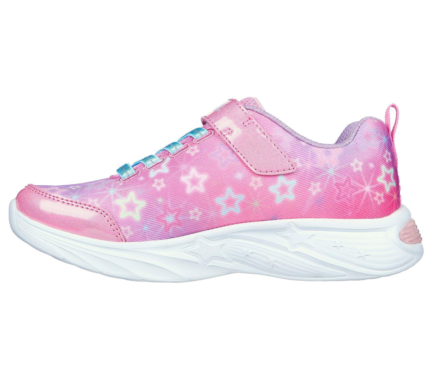 Skechers (GAR302324L) Childrens Sports Star Sparks Shoes in UK 1.5 to 13.5