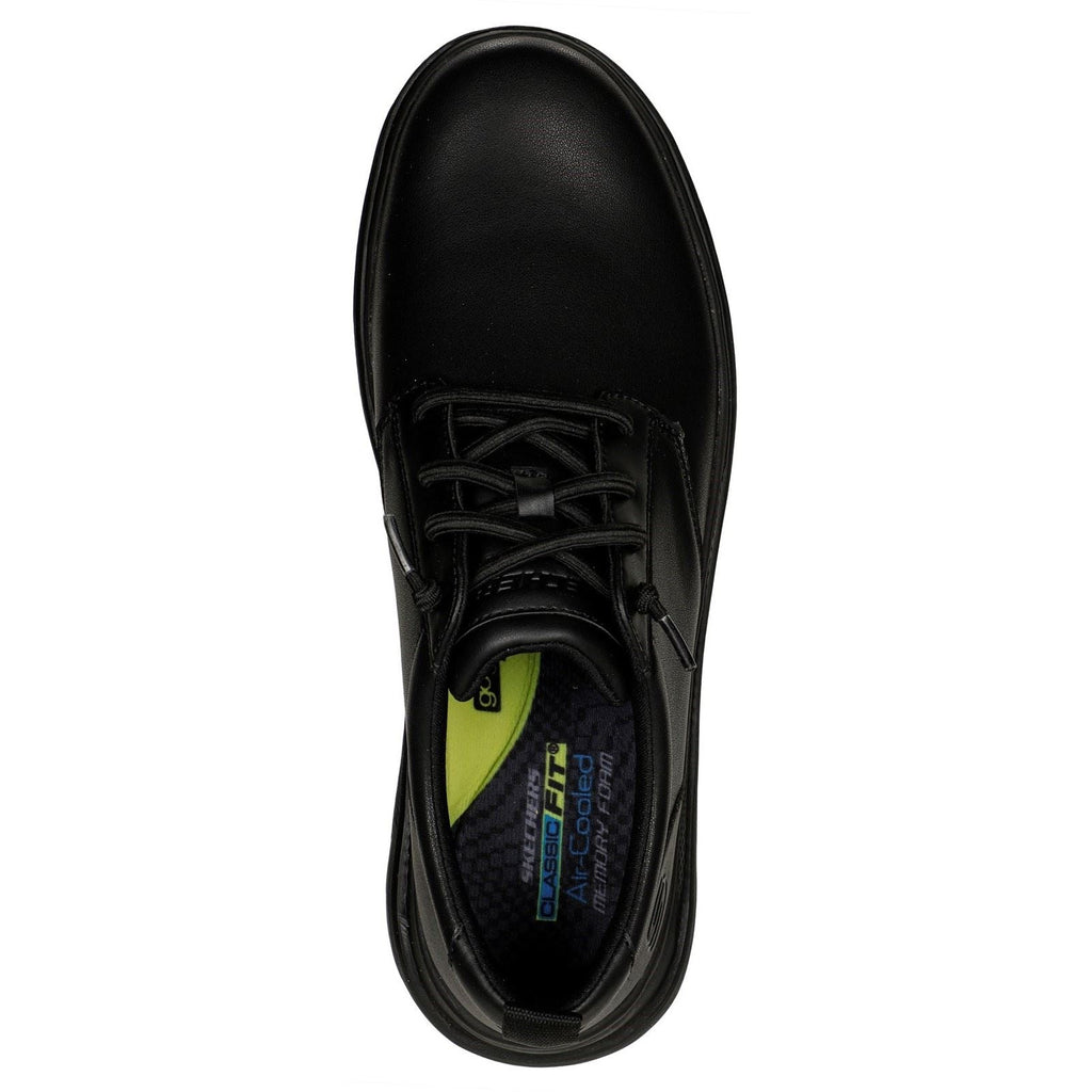 Skechers (GAR204667) Men's Proven Mursett Shoes in Black 6 to 12