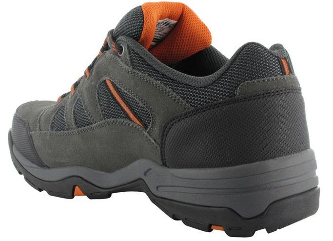 Hi Tec Bandera II Water Proof Mens Shoes in Charcoal/Graphite/Burnt Orange
