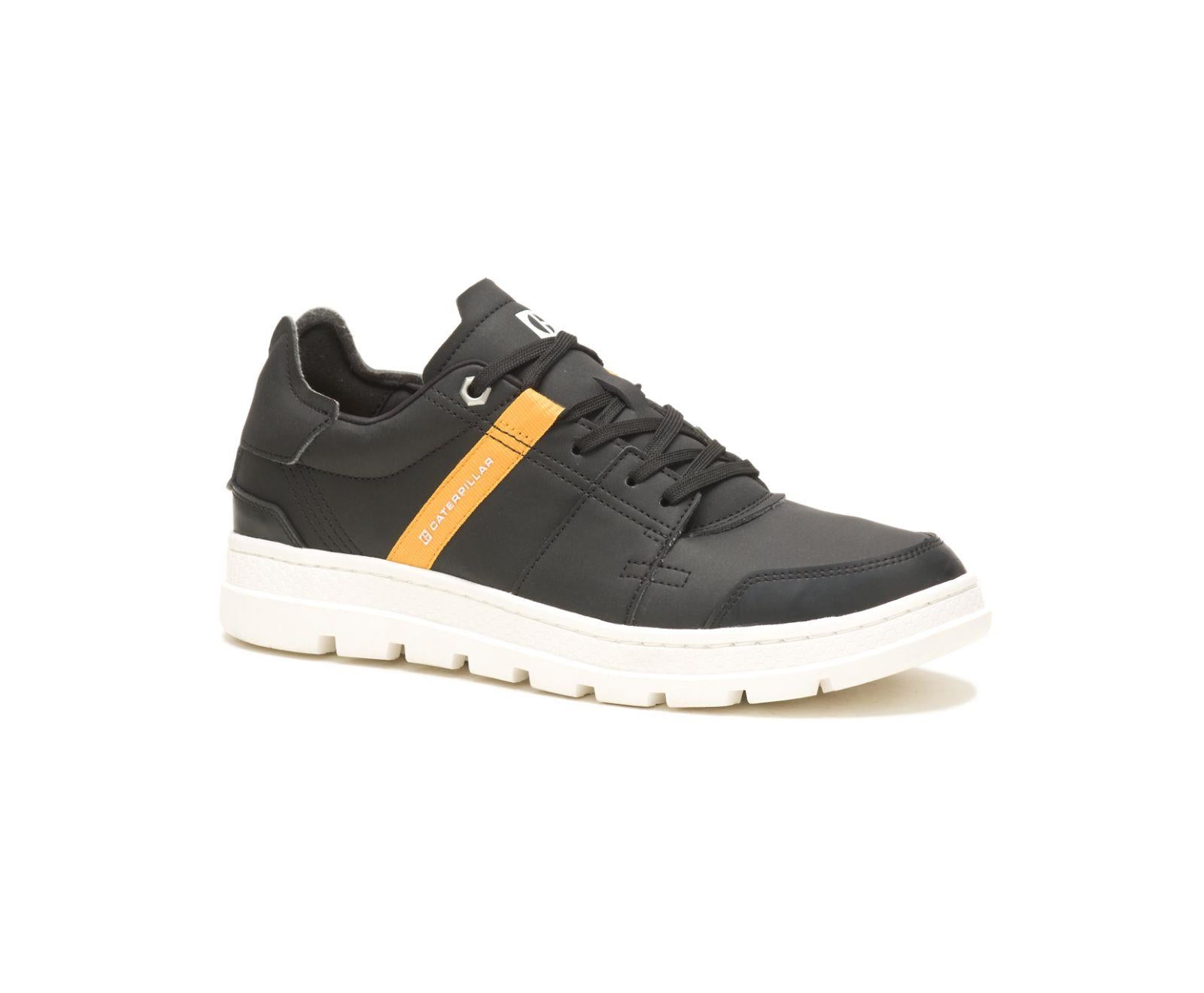 Caterpillar Cite Low Nappa Casual Sneaker  in Noir Black