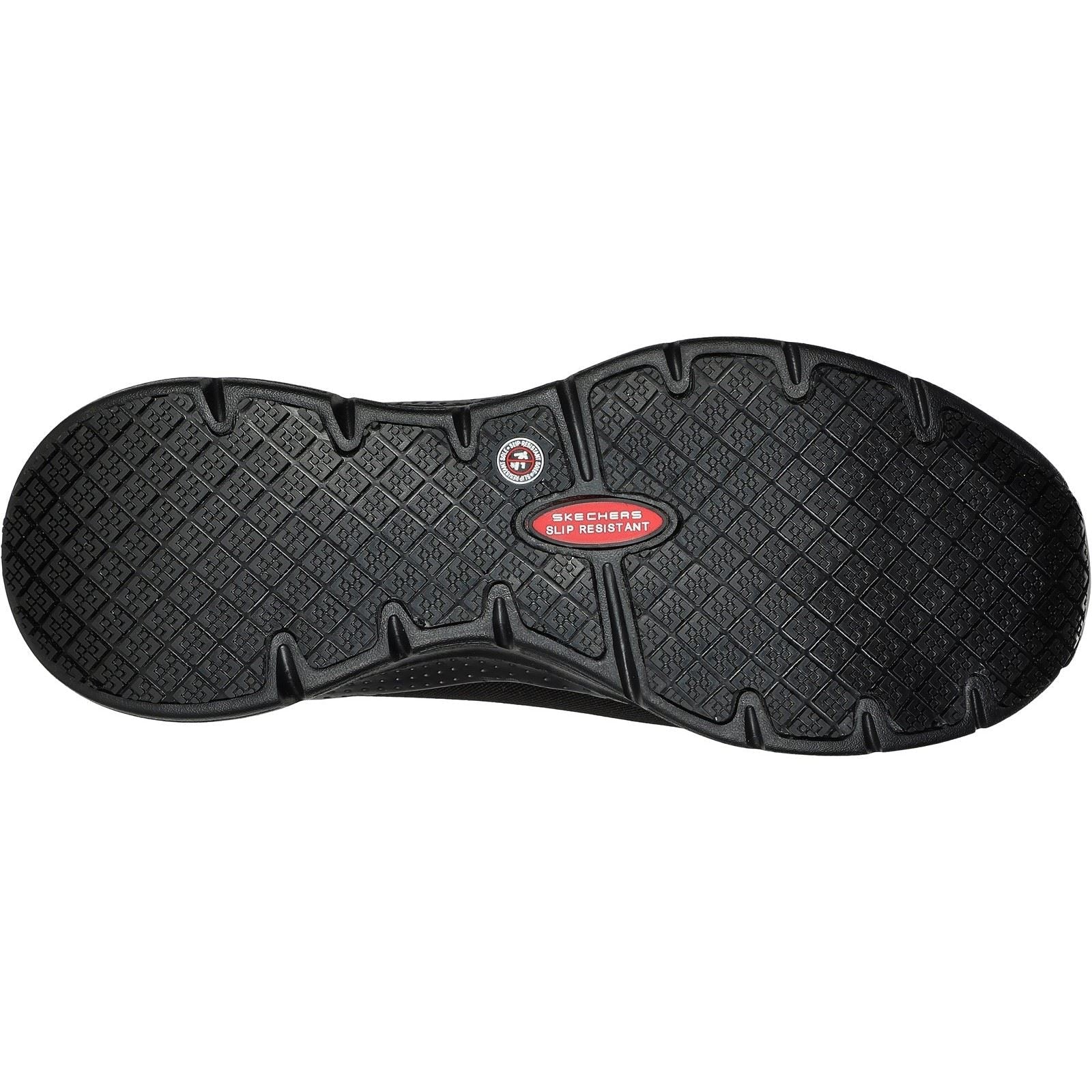 Skechers Men Trainers - Arch Fit Sr Ringstap Safety in Black, 6-12 - GARS200086EC