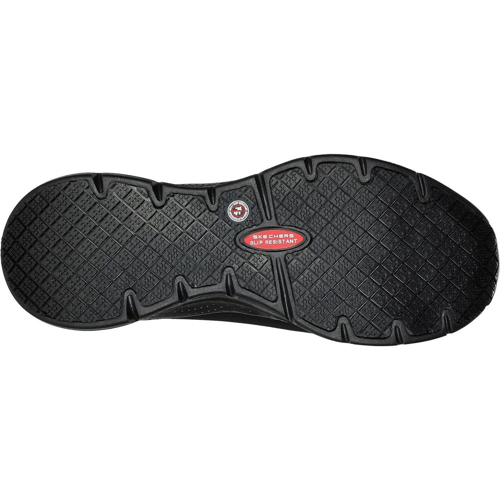 Skechers Men Trainers - Arch Fit Sr Ringstap Safety in Black, 6-12 - GARS200086EC