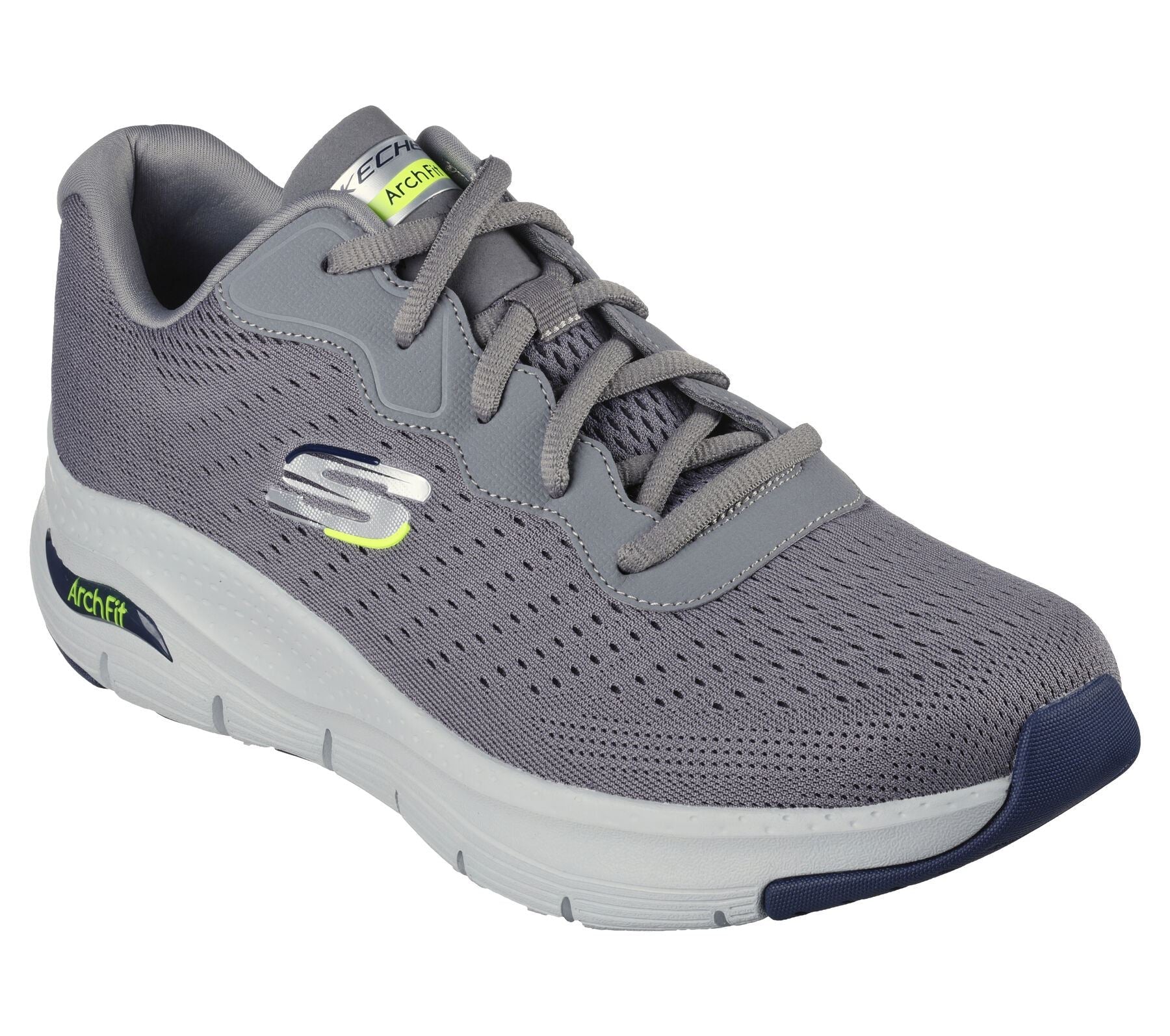 Skechers Men's Arch Fit Infinity Cool Sport Shoes in Gray, Sizes 10 to 14