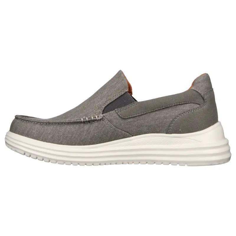 Skechers (204785) Men's Proven-Suttner Modern Style Canvas Shoes in 2 Colours 8 to 13