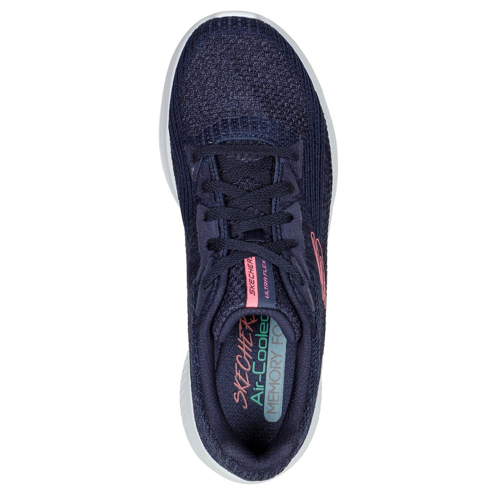Skechers (GAR149705) Women's Ultra Flex 3.0 Best Time Trainers in Navy 3 to 8