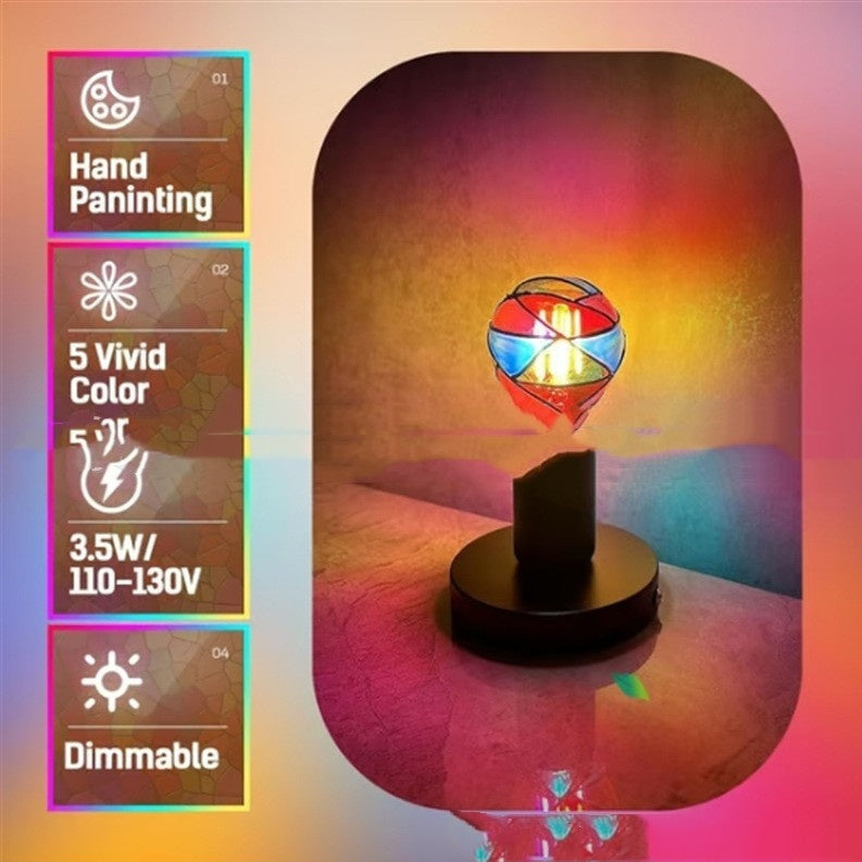 Colored Glass LED Bulb Energy Saving And Environmental Protection