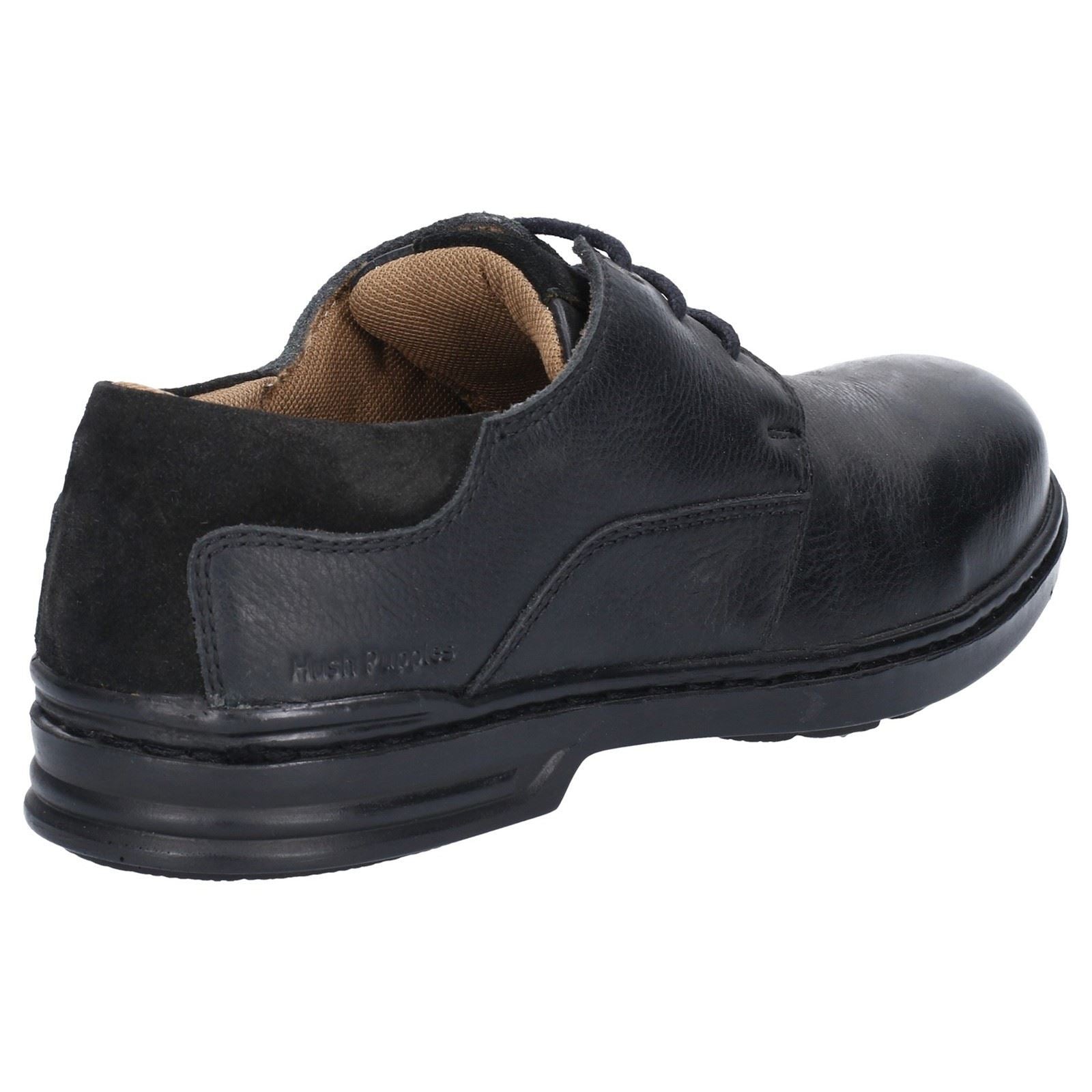 Hush Puppies Max Hanston Classic Lace Up Dress Mens Shoes in Black