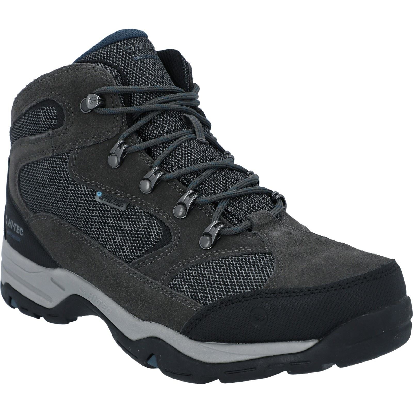 Hi-Tec Men's Storm Wide Waterproof Walking Boot in 2 Colour Options 6 to 16
