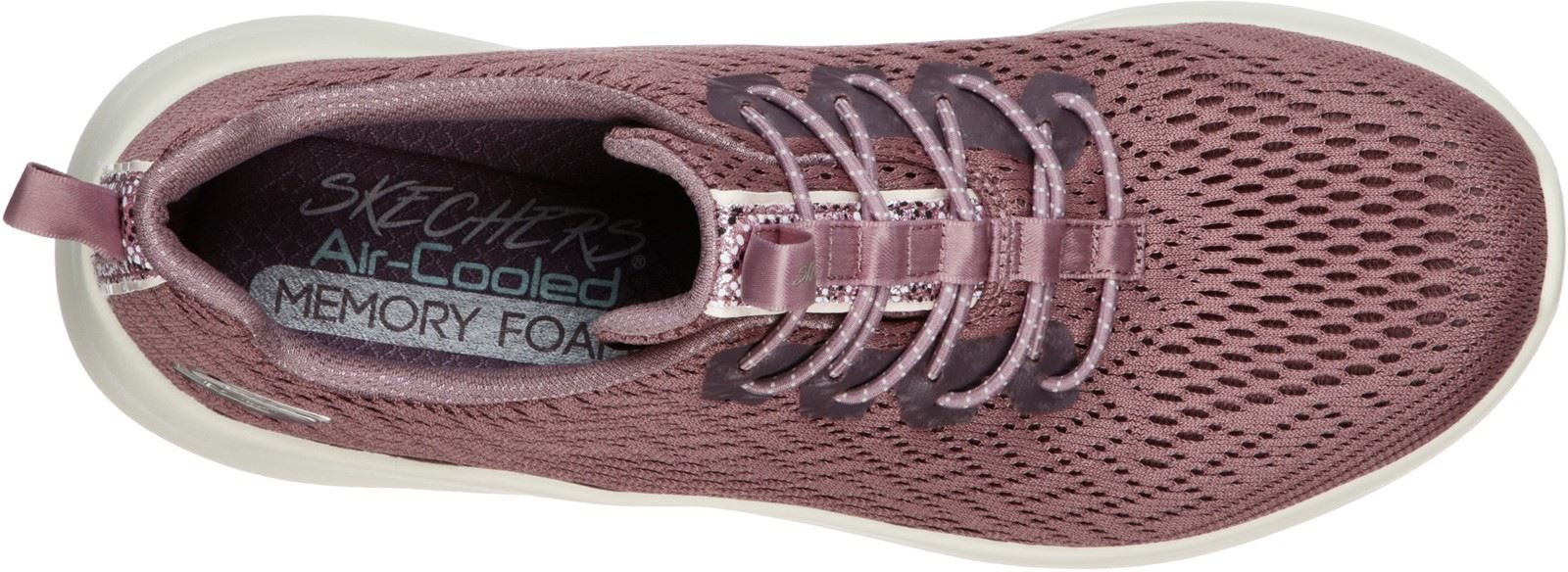 Skechers Ultra Flex 2.0 Lite-Groove Trainer Ladies Sports in Mauve