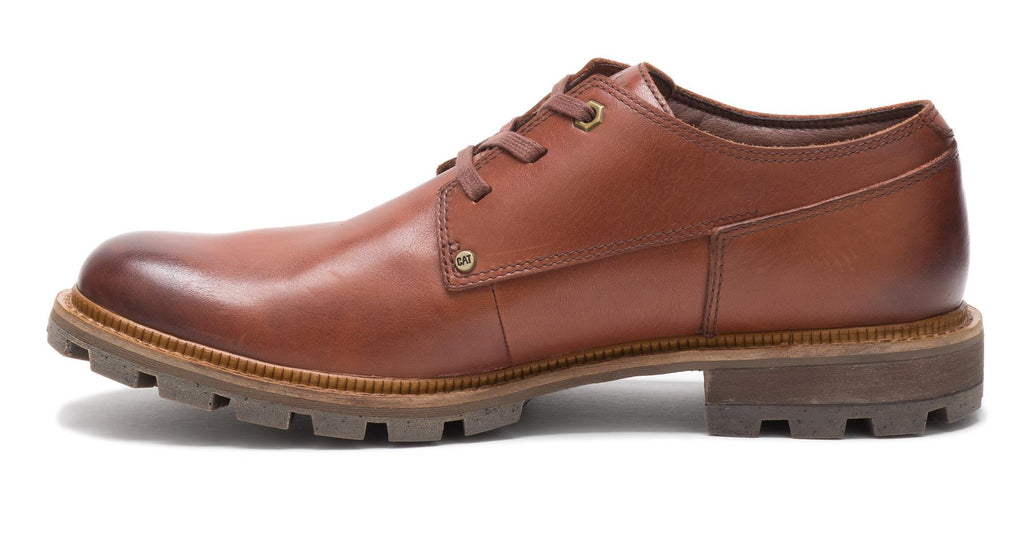 CAT Mens Wide Fit Water Proof Sleek Full Grain Robust Leather Shoes (51st Street)