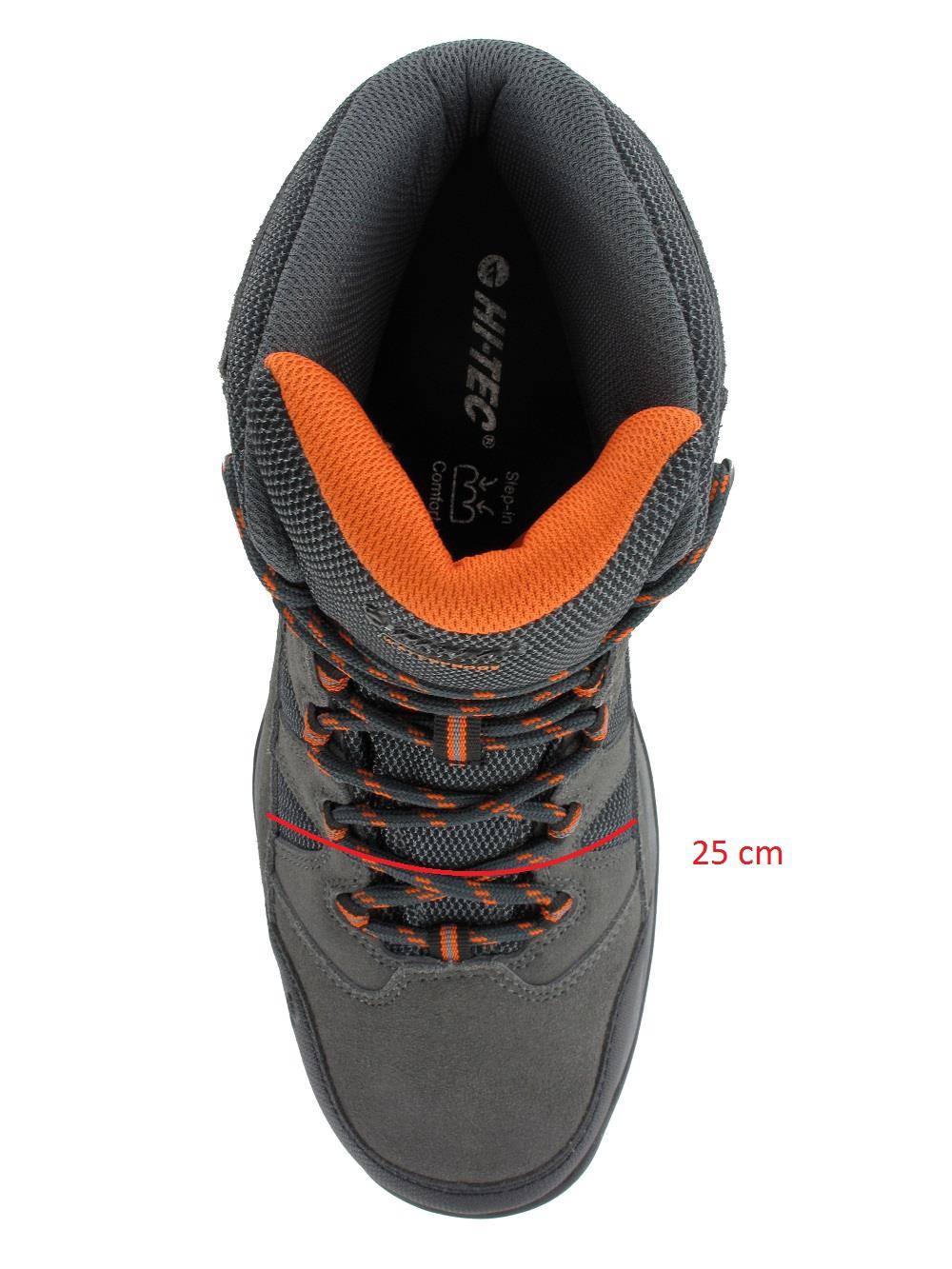 Hi Tec Bandera II Water Proof Mens Boots in Charcoal/Graphite/Burnt Orange